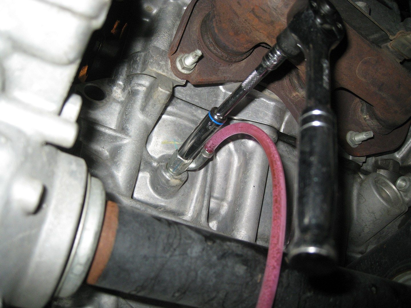 Where are the block drain plug(s) Toyota 3.3? Mechanical/Maintenance